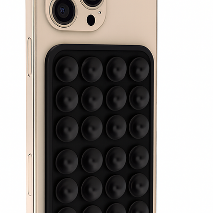 Suction Grip Pad Phone Cover – Gold